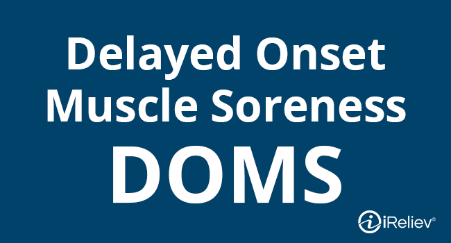 TENS+EMS reduces effects of DOMS