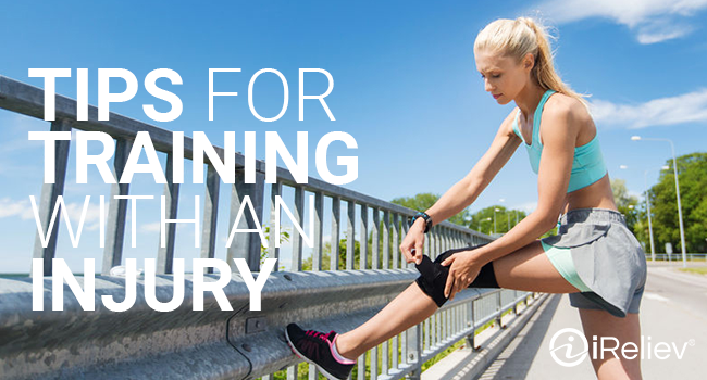 Tips for training with an injury